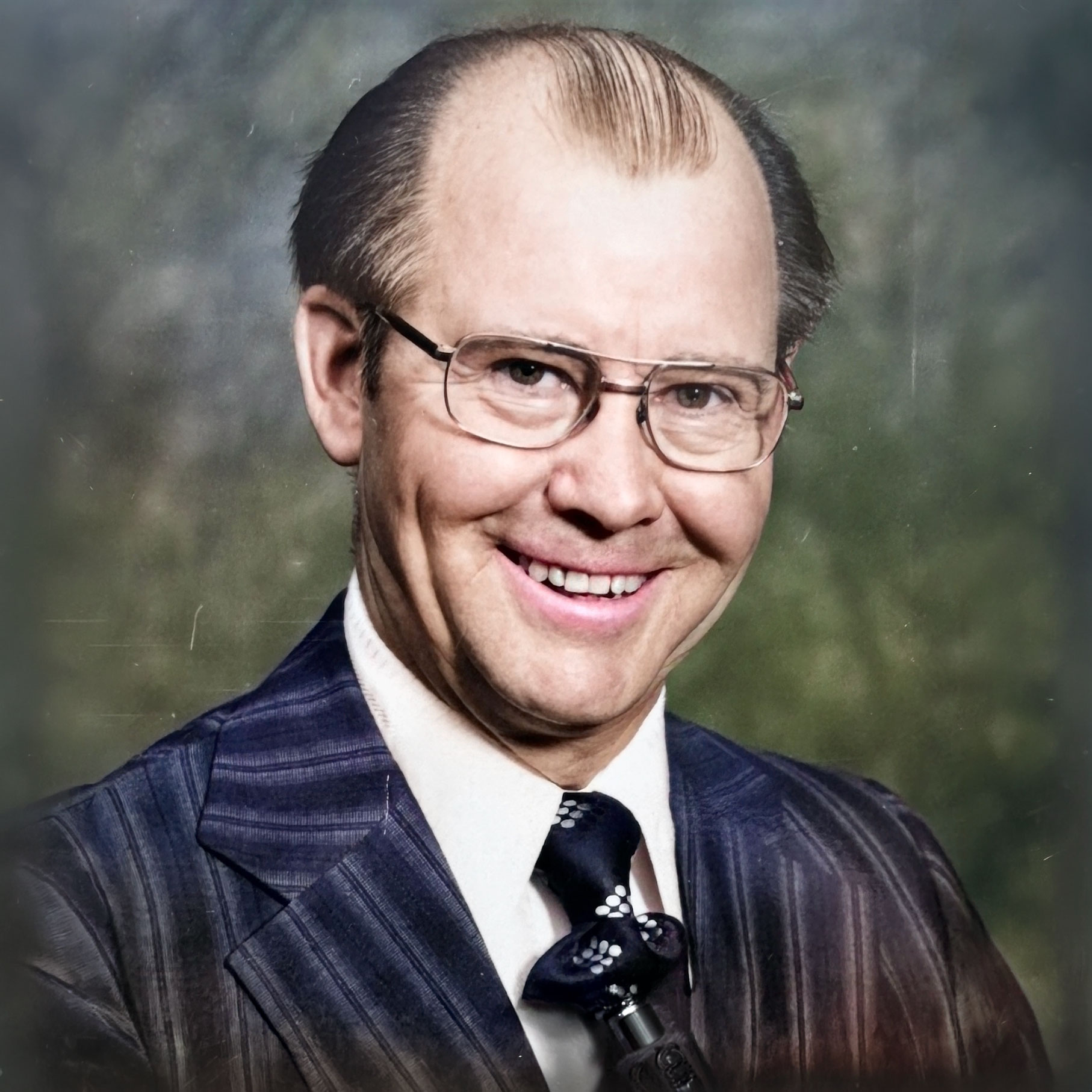 Portrait of Cecil Cherry, who passed away in 1984