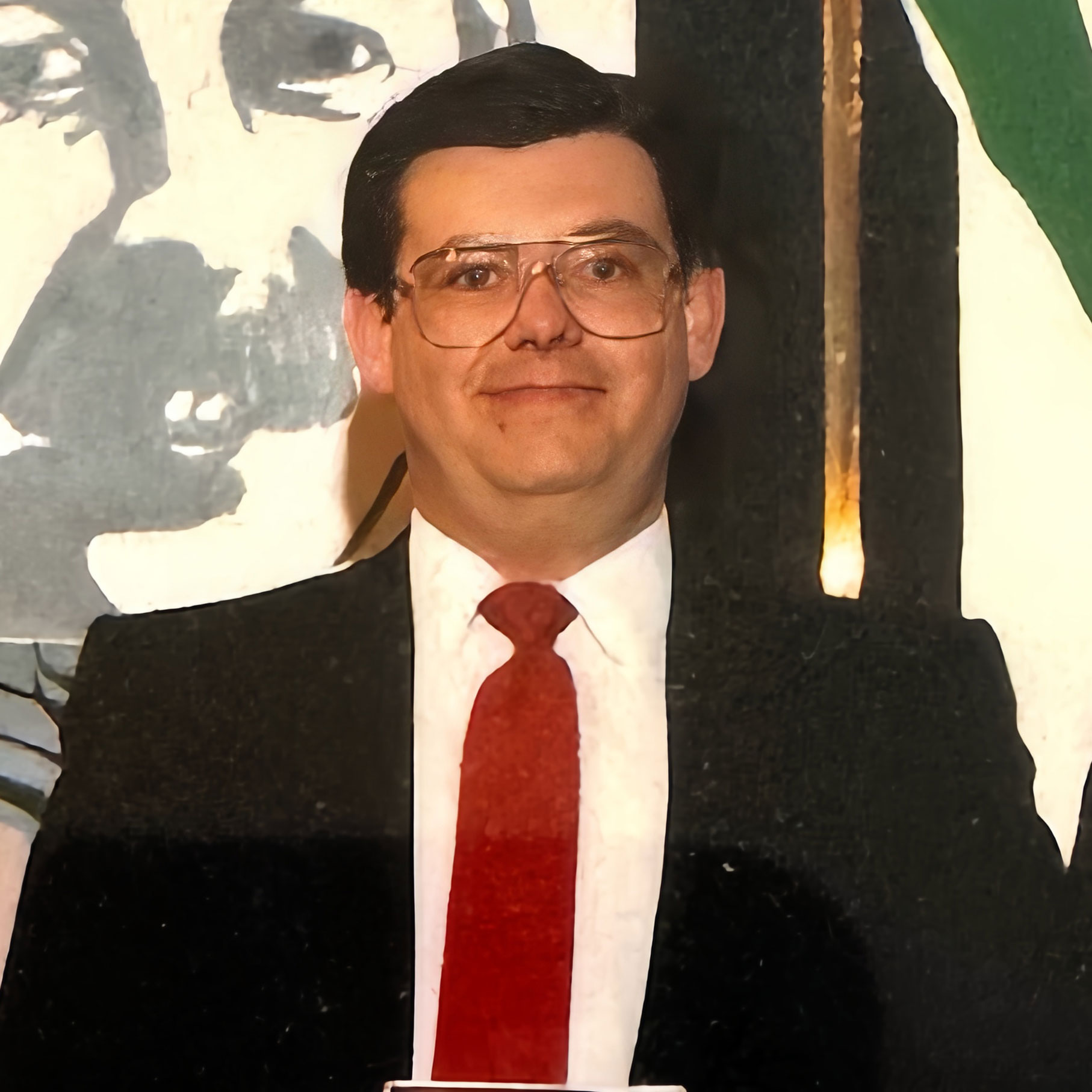 Portrait of a young Scott Cherry around the time he joined Cherry Agencies in 1975
